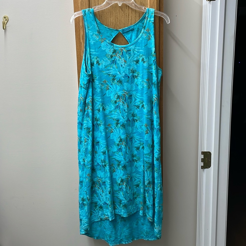 Fresh Produce ladies, mid length casual dress size large.